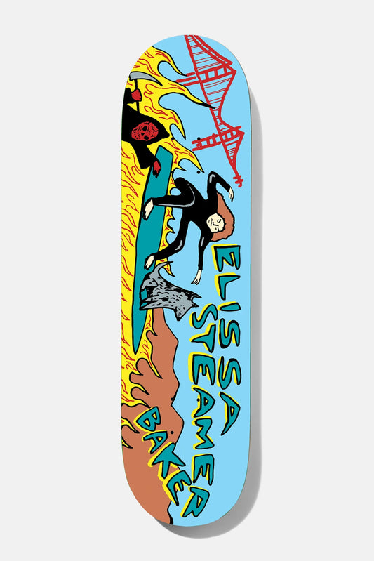 Elissa Steamer Rippin Ranman Deck 8.25 X 31.875