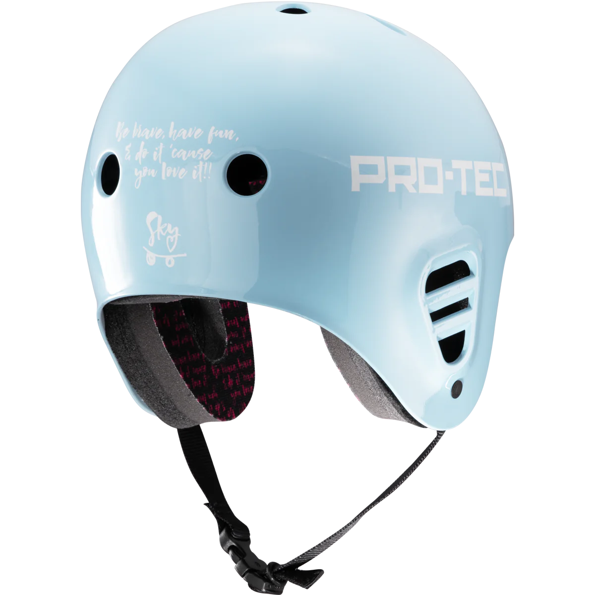 Full Cut Sky Brown Pro Helmet Blu(size options listed)