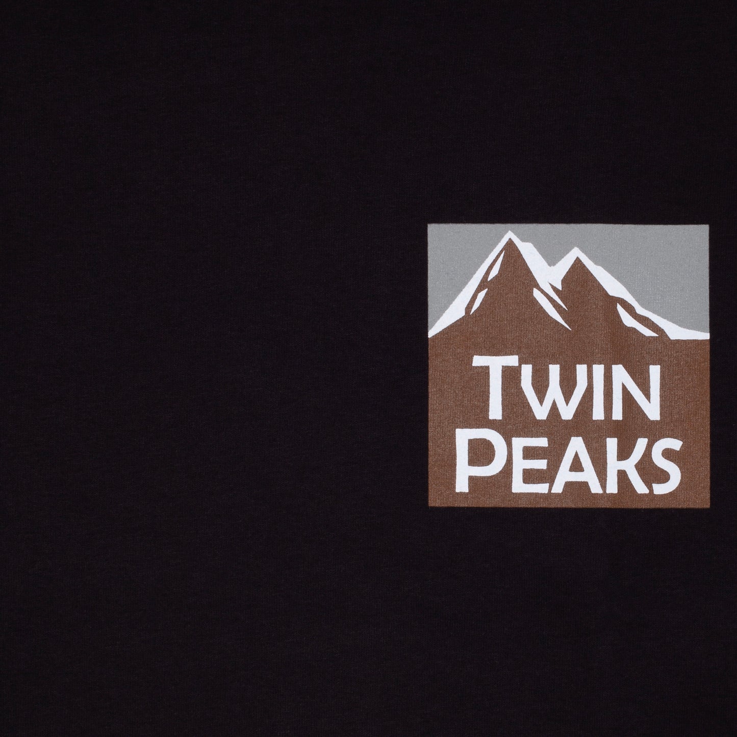Twin Peaks S/S Blk(size options listed)