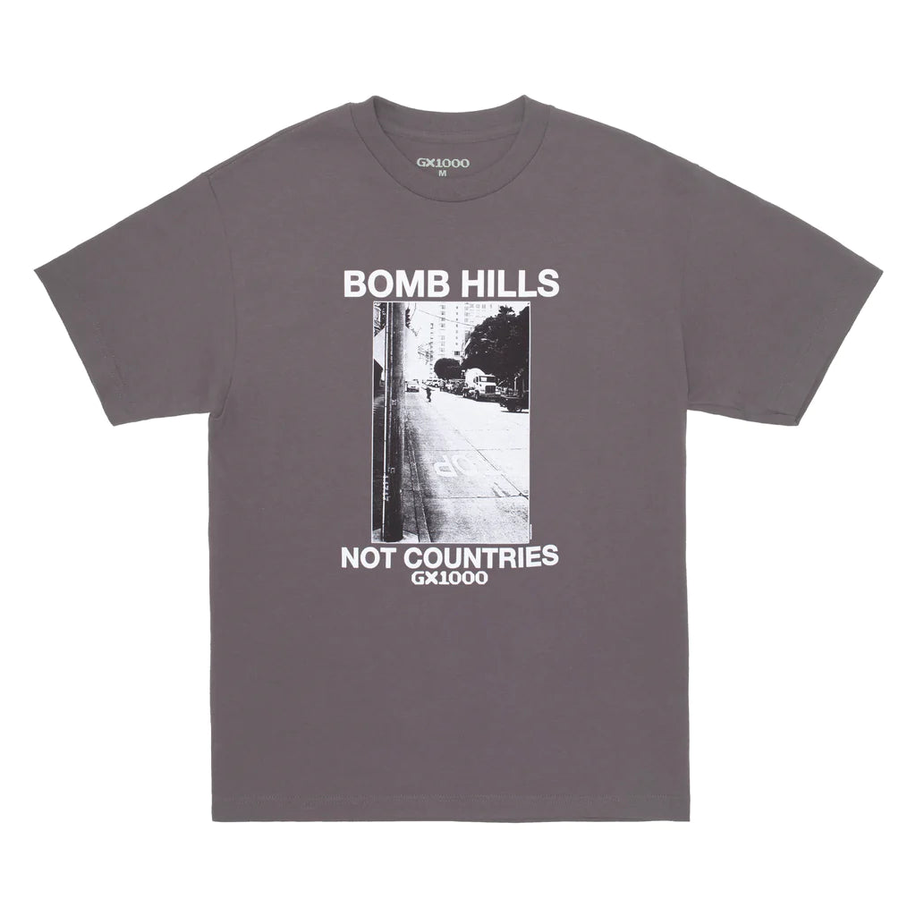 Bomb Hills Not Countries S/S Tee Shirt Char(size options listed)