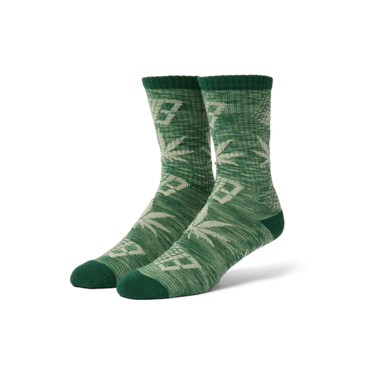 Huf X Bronze56K Plantlife Marbled Socks Grn