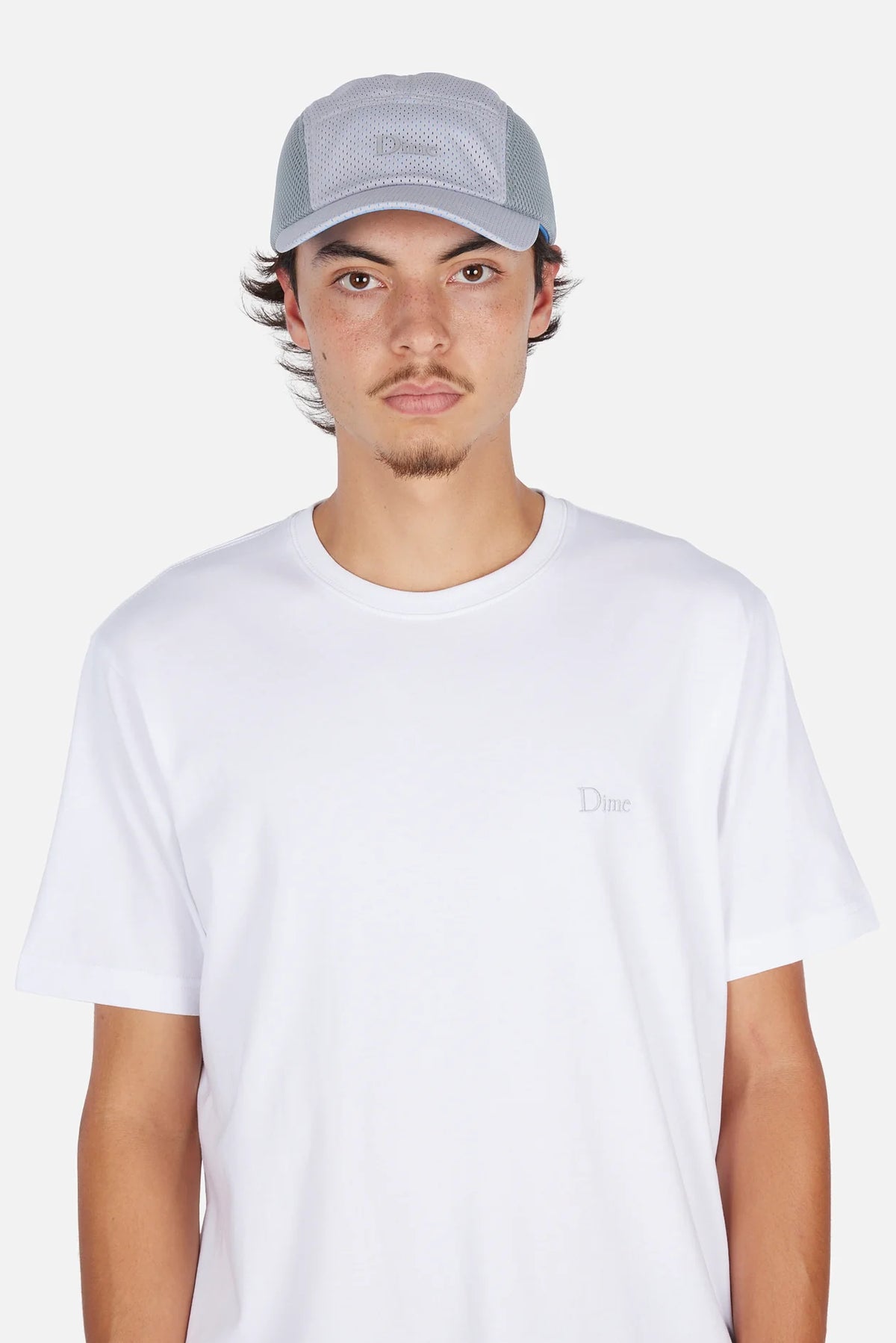 Classic Mesh Cap Adjustable Clipback Hat Gry or Blk OS