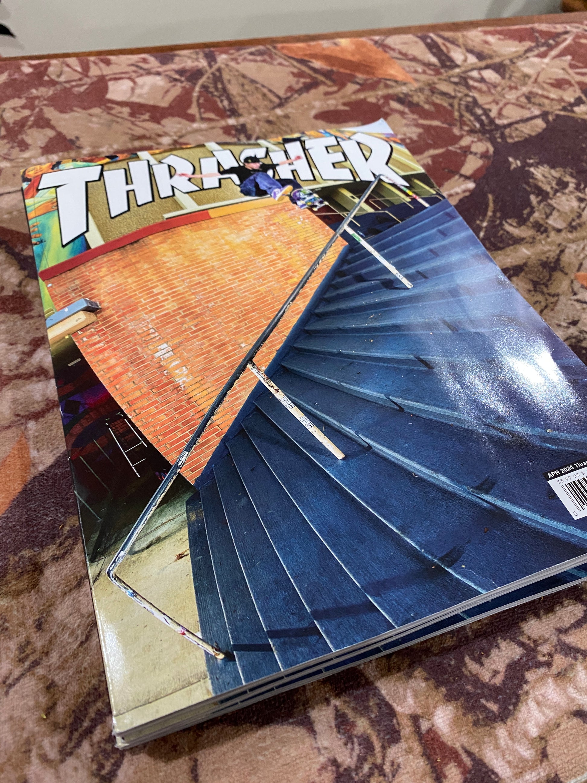 Thrasher Magazine April 2024 Issue #525 - Main Image