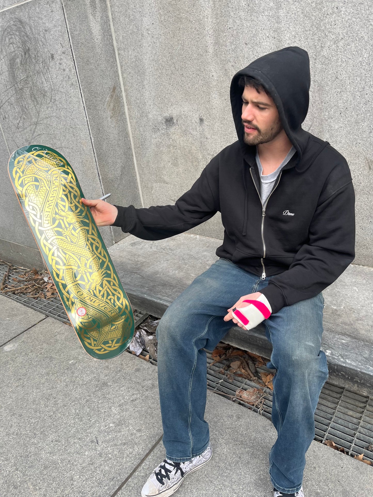 Brian O'Dwyer BOD Duality Pro Deck 8.5 X 32 Autographed