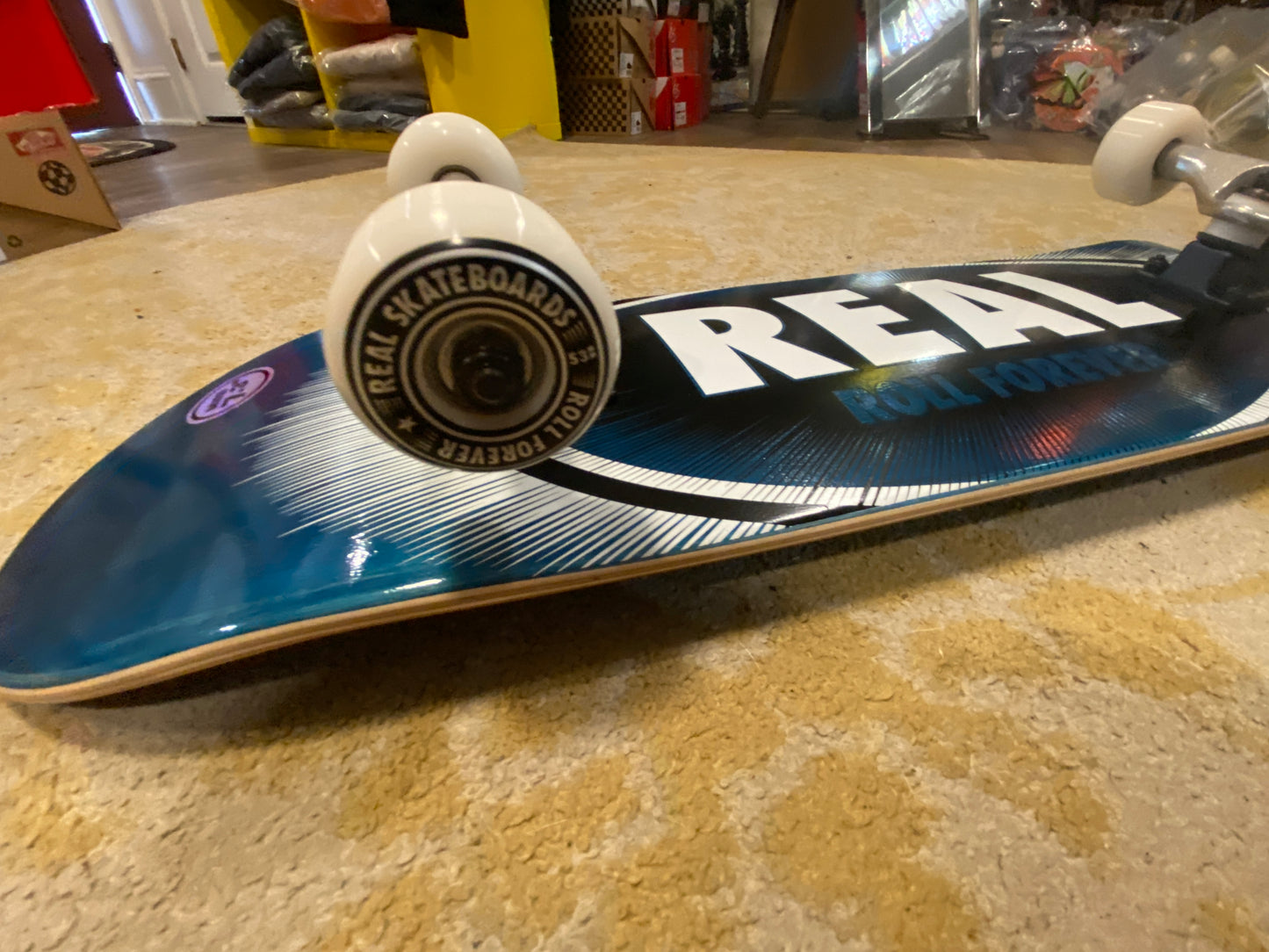 Eclipse Oval Complete Skateboard Mini 7.3 X 29.3 Blu