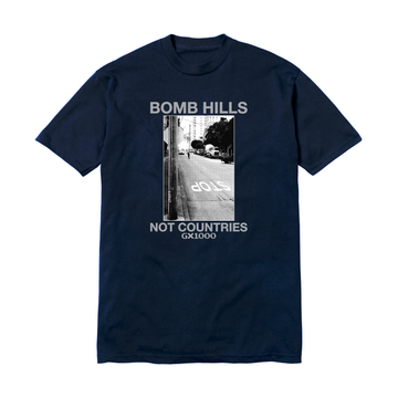 Bomb Hills Not Countries S/S Tee Nvy/Gry