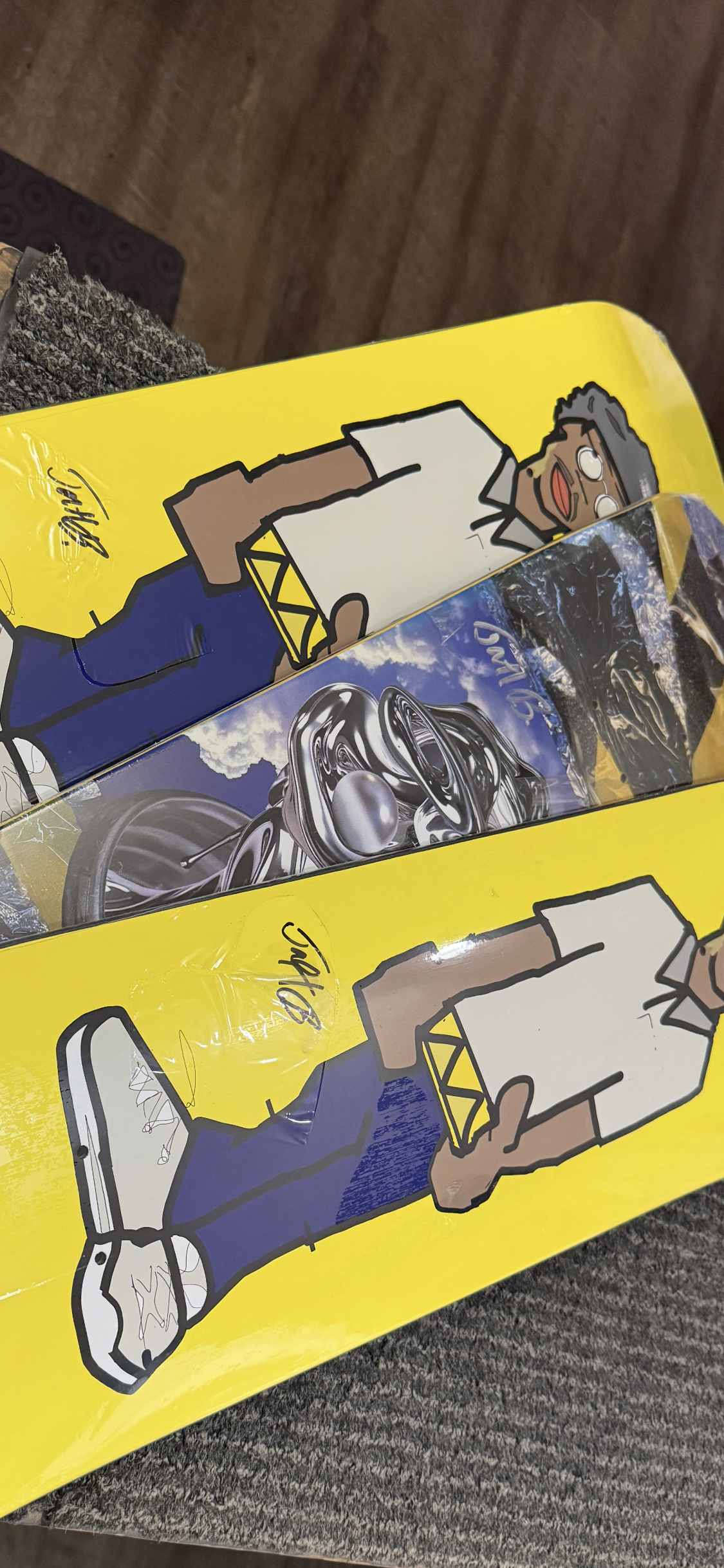 Autographed Jahmir Brown S42 Pro Deck 8.25 X 31.50