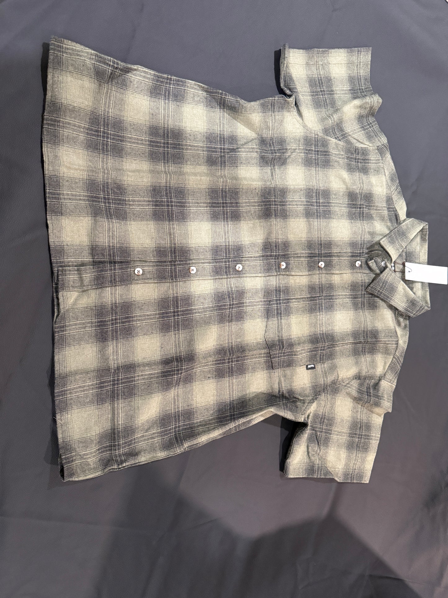 Blakes Flannel s/s Buttondown Shirt Grn