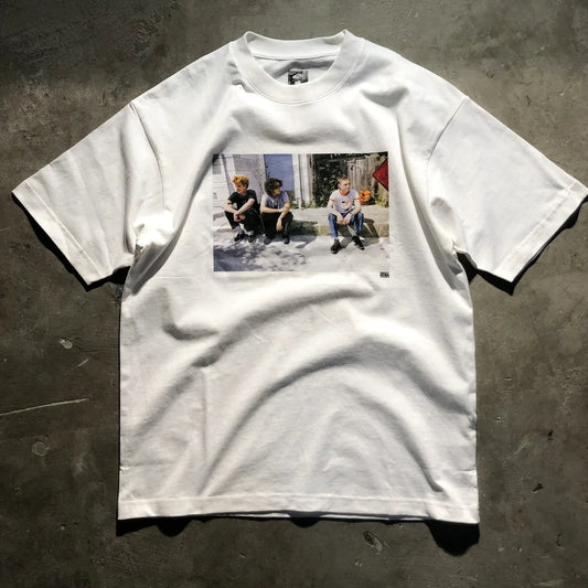 Skate Atiba Haze Curb Crew S/S Tee Shirt Wht