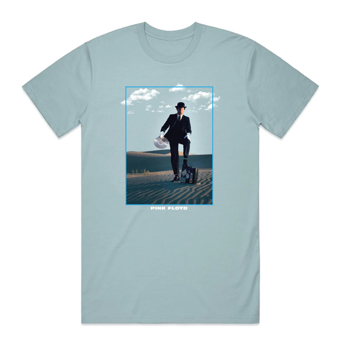 Pink Floyd Invisible Man S/S Tee Shirt Lt. Blu