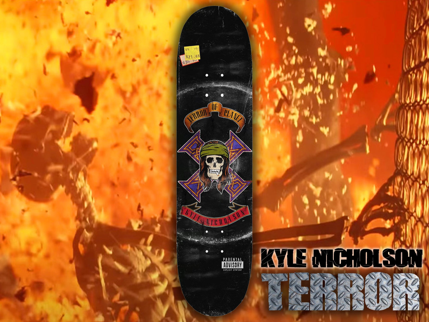 Kyle Nicholson GNR Deck(options listed)