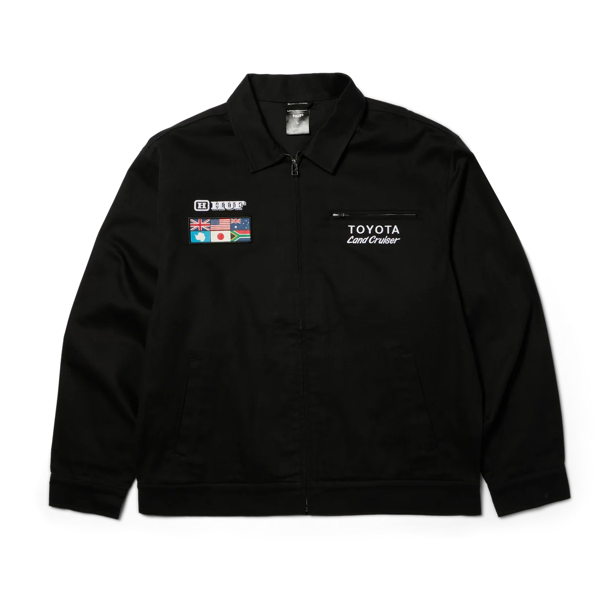 Huf X Toyota Land Cruiser World Tour Jacket Blk
