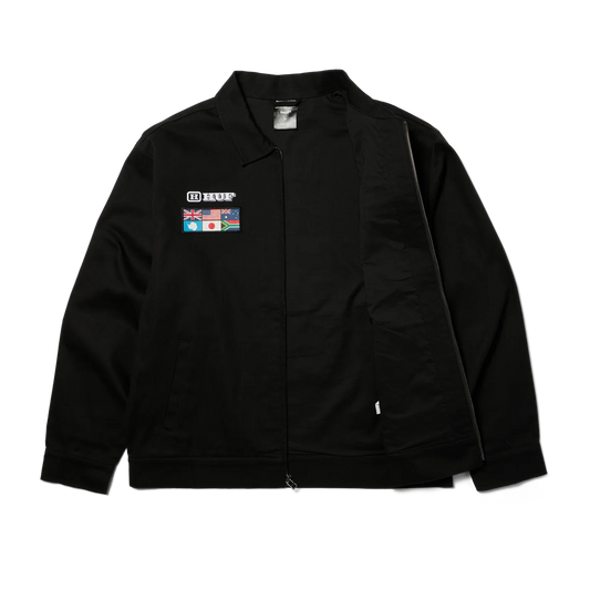 Huf X Toyota Land Cruiser World Tour Jacket Blk