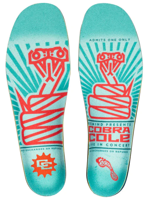 Medic Impact Remind Insoles 6MM Mid-High Arch Chris Cole Cobra Pro Insoles(size options listed)