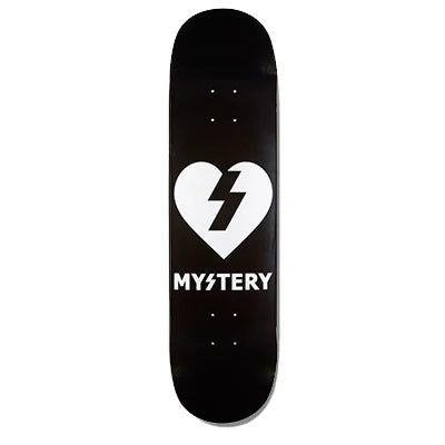 Mystery Heart Blk/Wht Deck(size options listed)