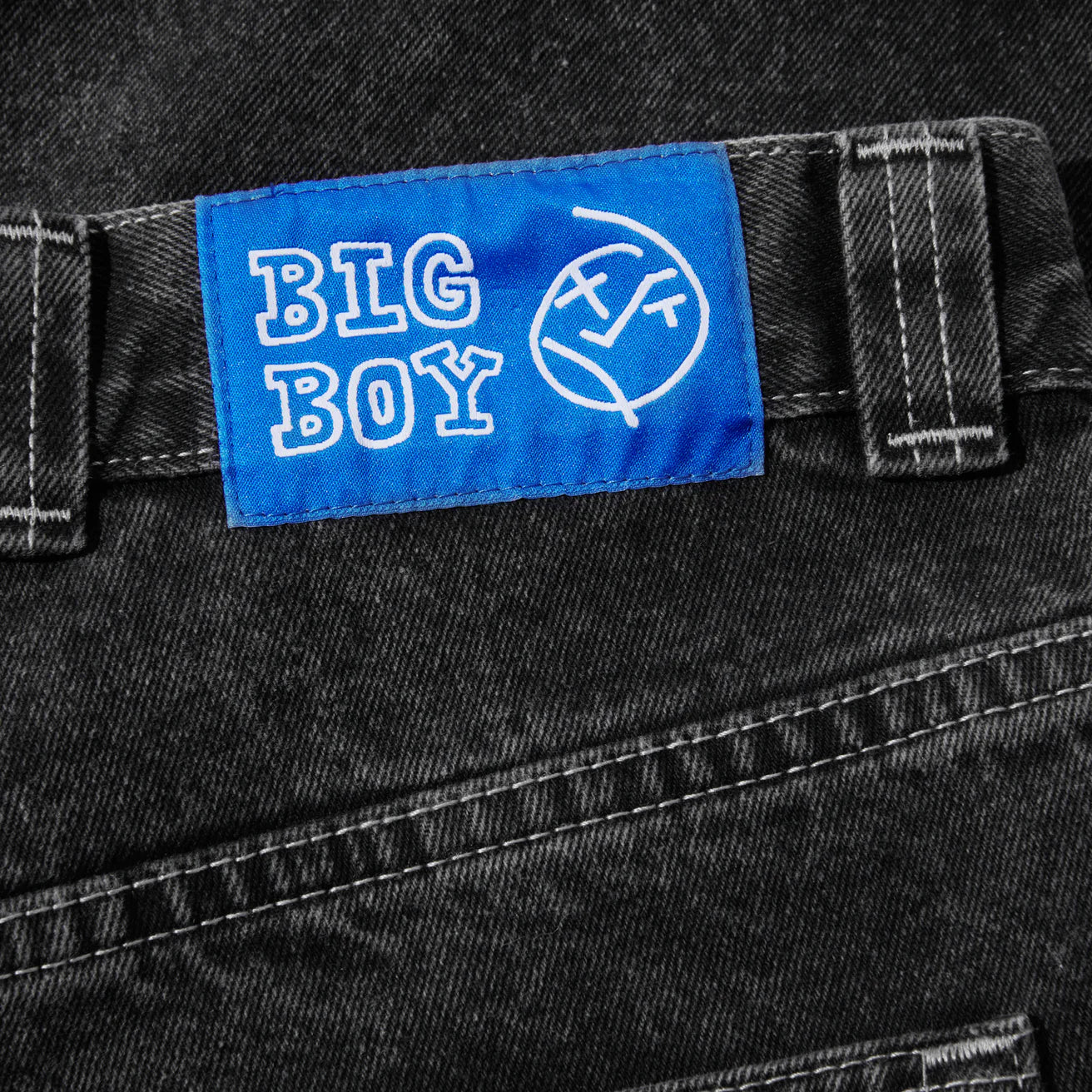 Big Boy Pants Sil/Blk(size options listed)