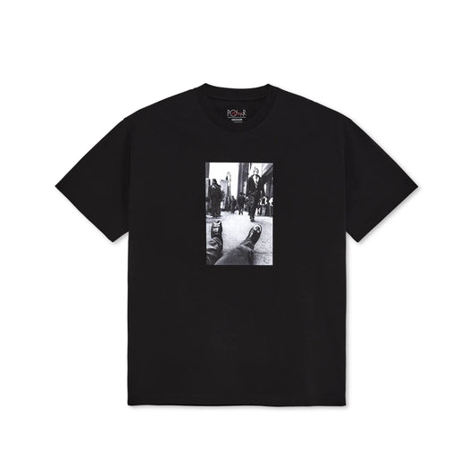 Happy Sad S/S Tee Shirt Blk(size options listed)