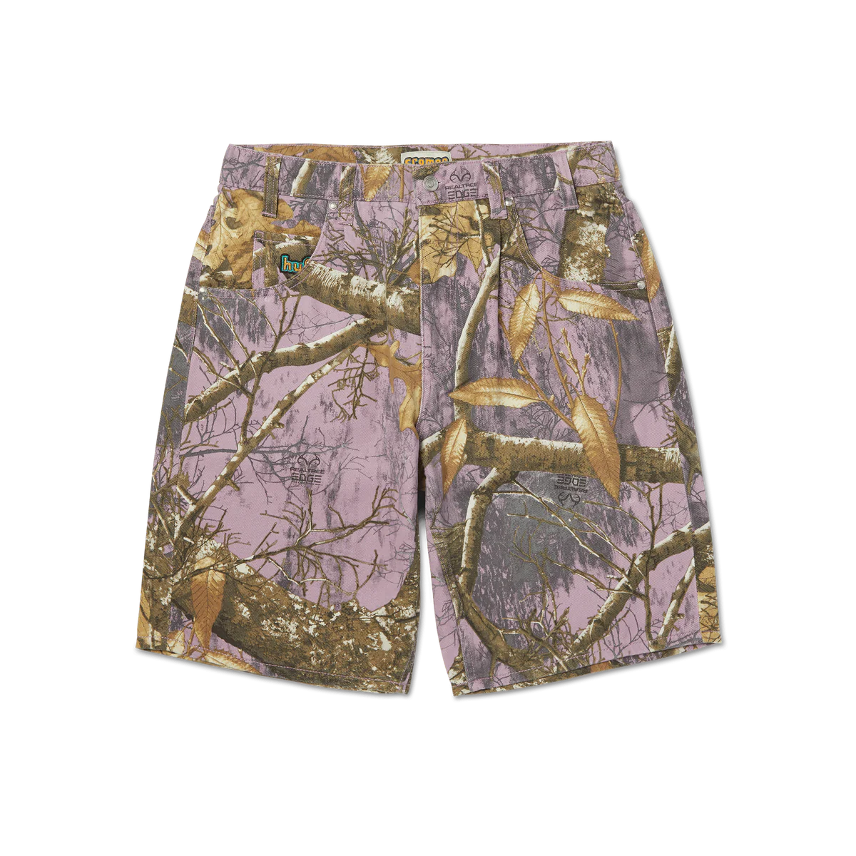 Huf X Realtree Camo Cromer Shorts Lilac