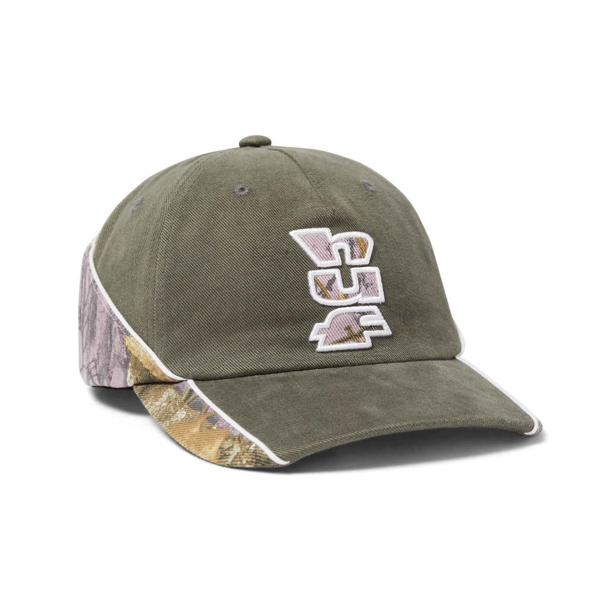 Huf X Realtree Megablast Adjustable Snapback Hat Lilac/Char/Camo OS