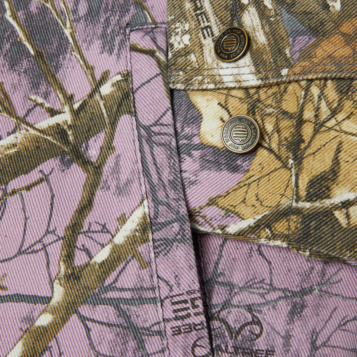 Huf X Realtree Camo Megablast Jacket Lilac