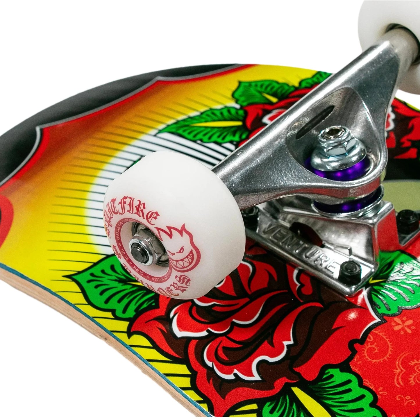 Rose Oval Complete Skateboard