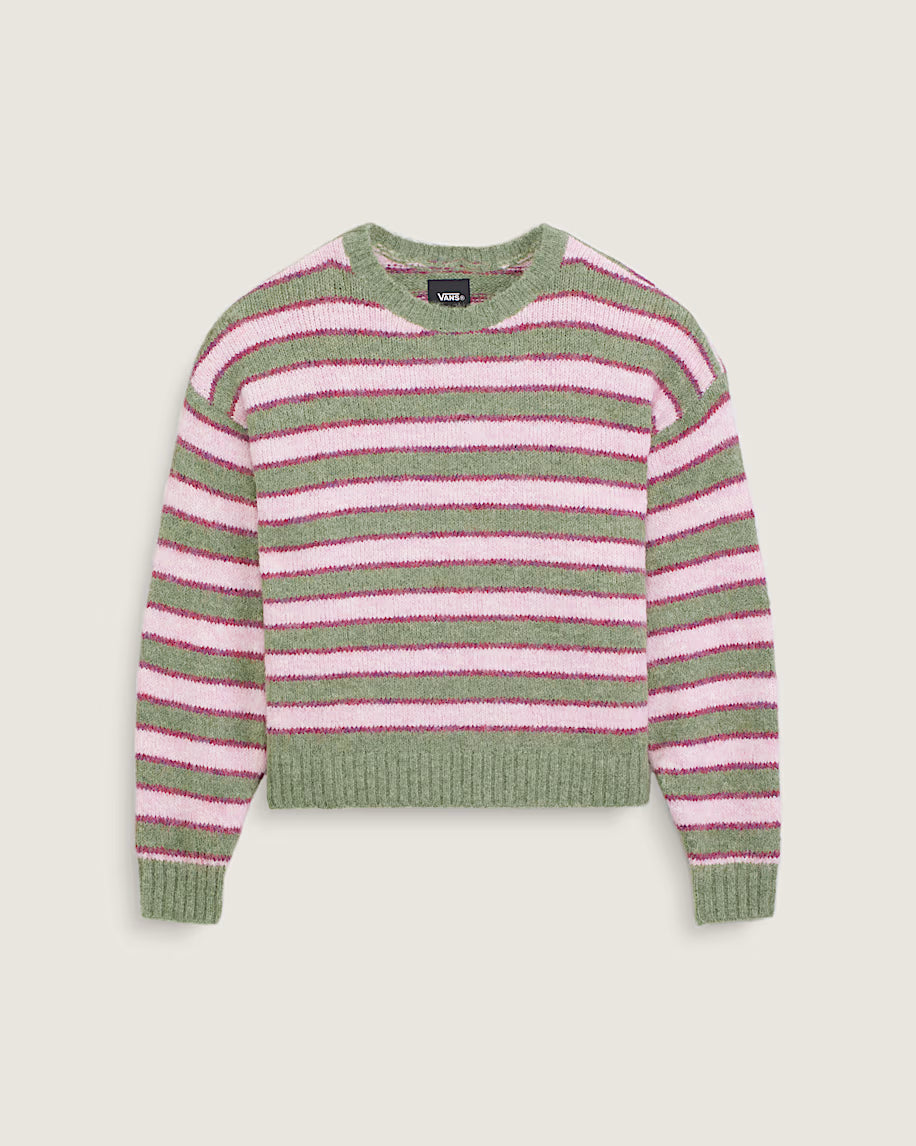 Rollins Stripe Sweater Grn/Bal/MM