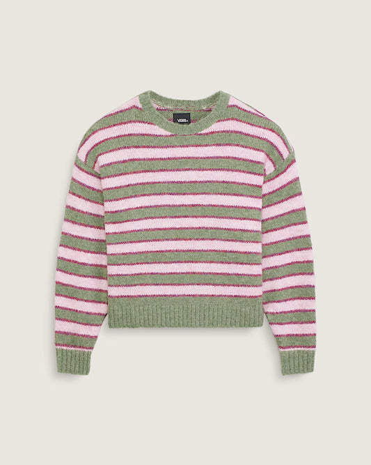 Rollins Stripe Sweater Grn/Bal/MM