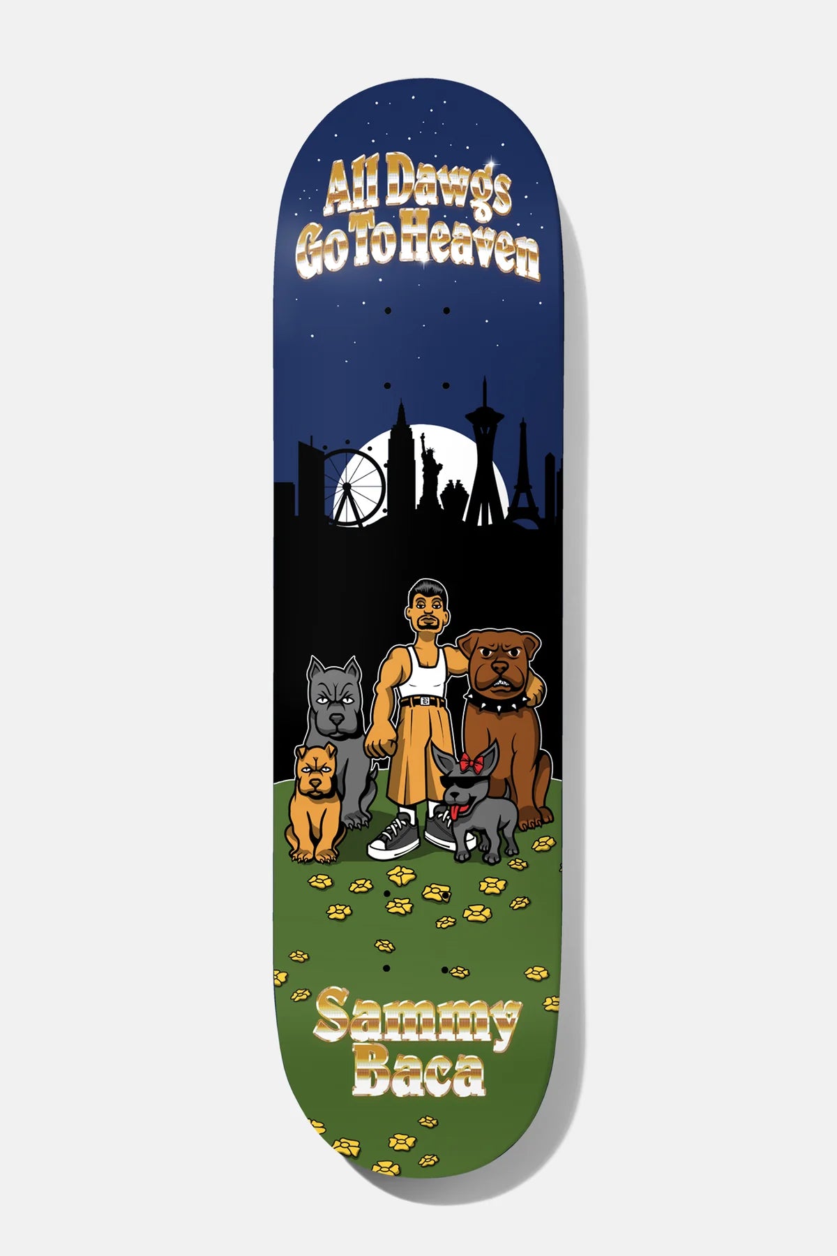 Sammy Baca All Dawgs Go To Heaven Pro Deck 8.5 X 32