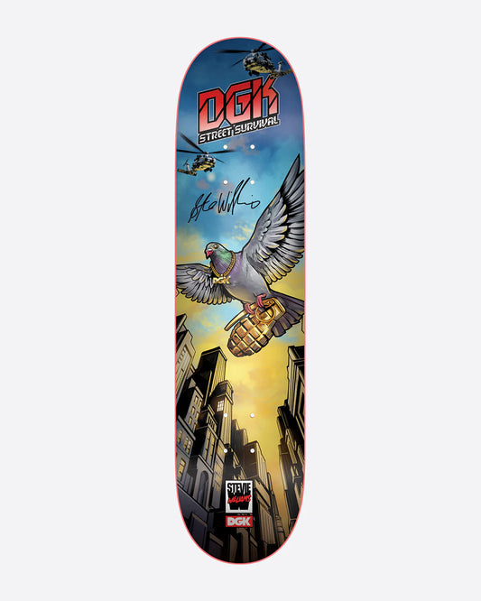 Autographed Flight Stevie Williams Pro Deck 8.25 X 31.85