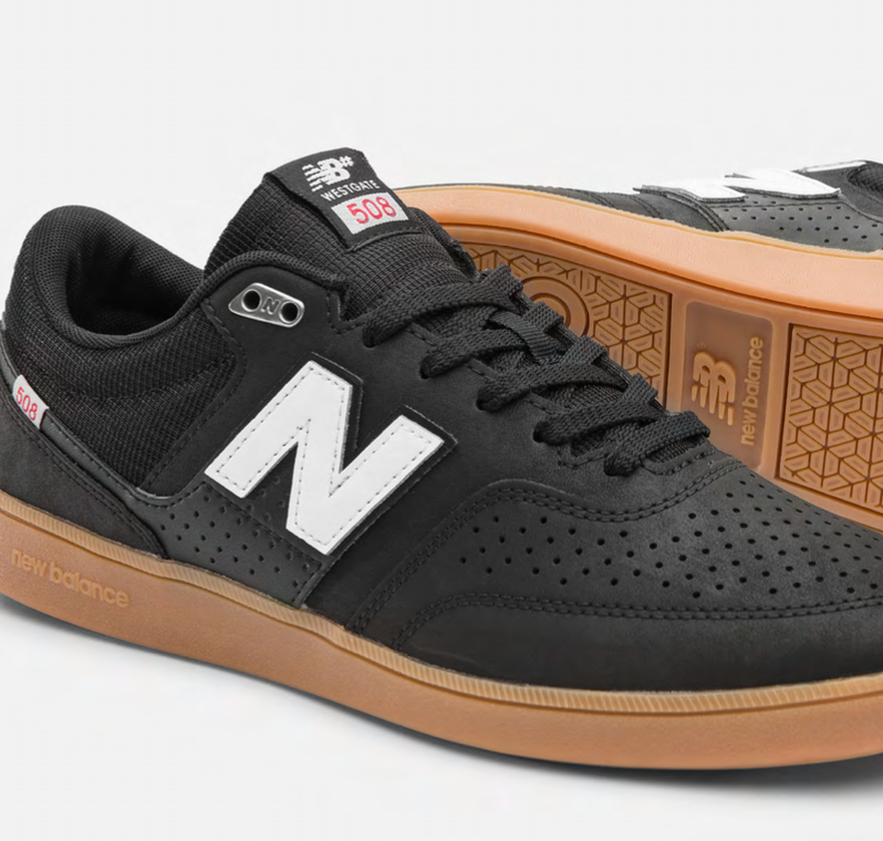Numeric 508 Brandon Westgate Pro Shoe Blk Gum Dogwood Skate Shop