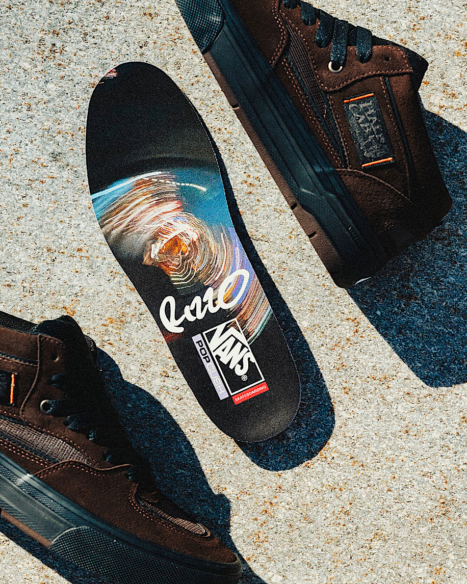 Skate Half Cab Steve Caballero Wafflecup Pro Shoe Dick Rizzo Translucent Sidewall Blck / Blu