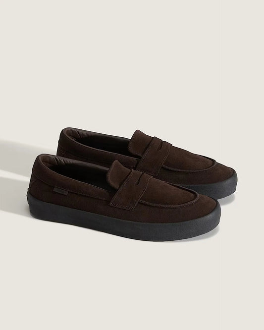 Skate Loafer Suede Shoes Brwn/Blk
