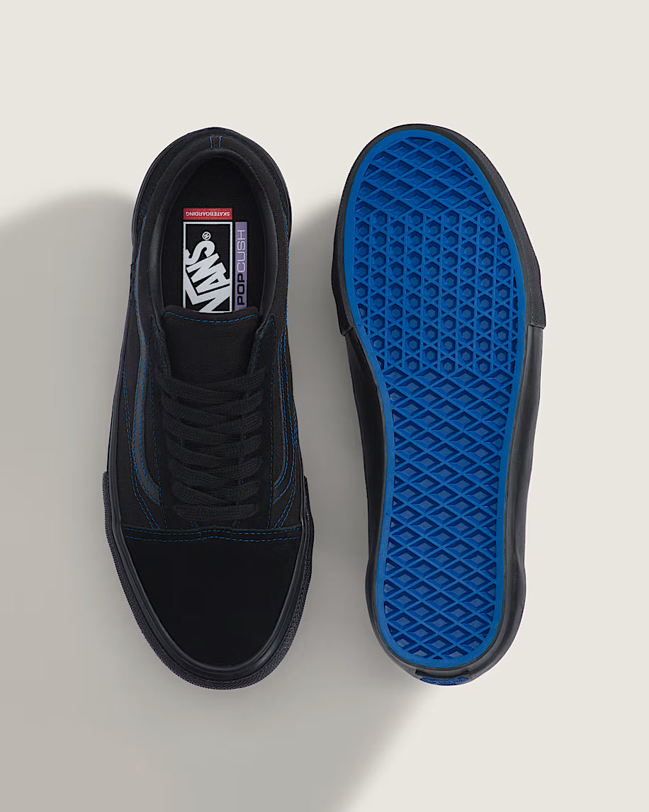 Skate Old Skool Shoe Blk Clsc Blu