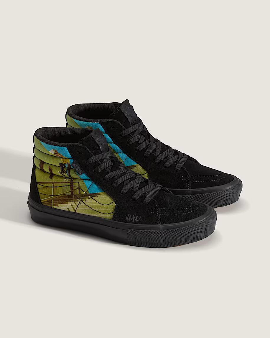 Skate Sk8 Hi Shoe By Atiba Blk/Multi