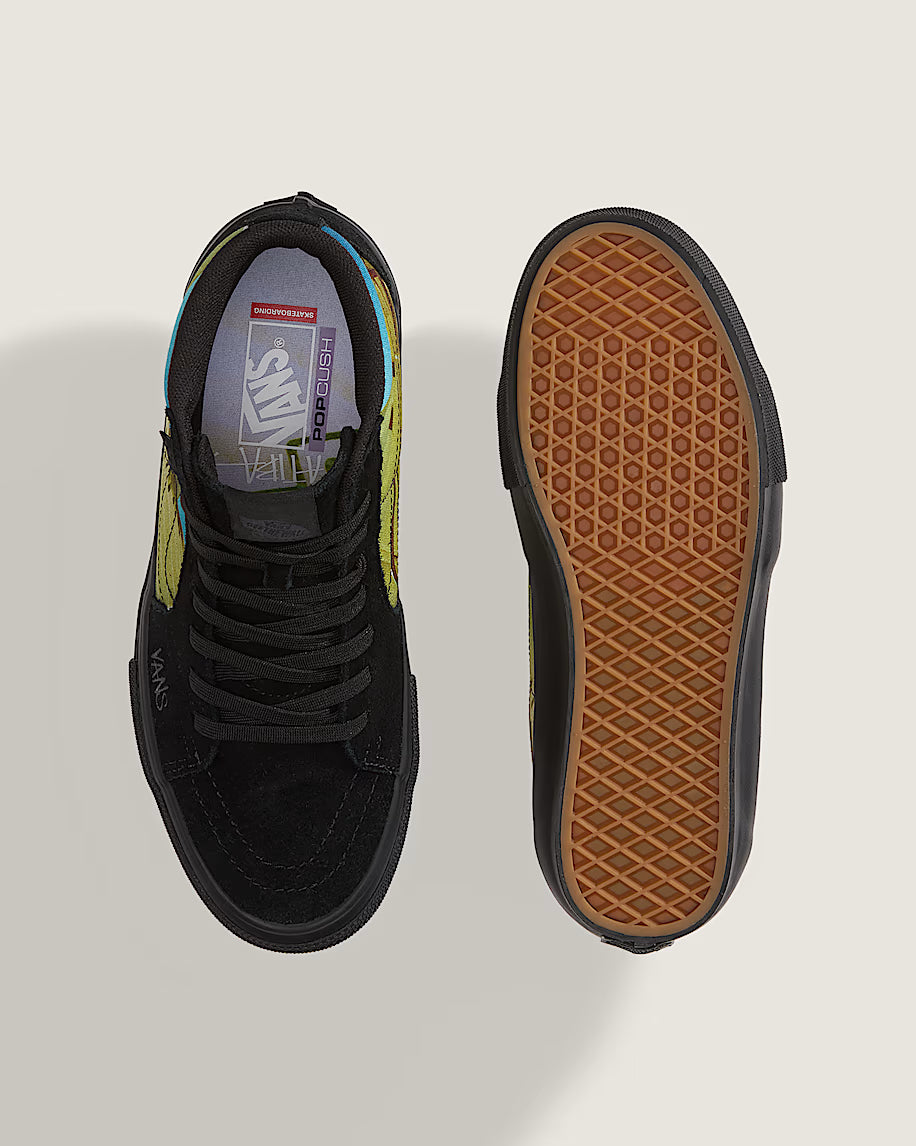 Skate Sk8 Hi Shoe By Atiba Blk/Multi