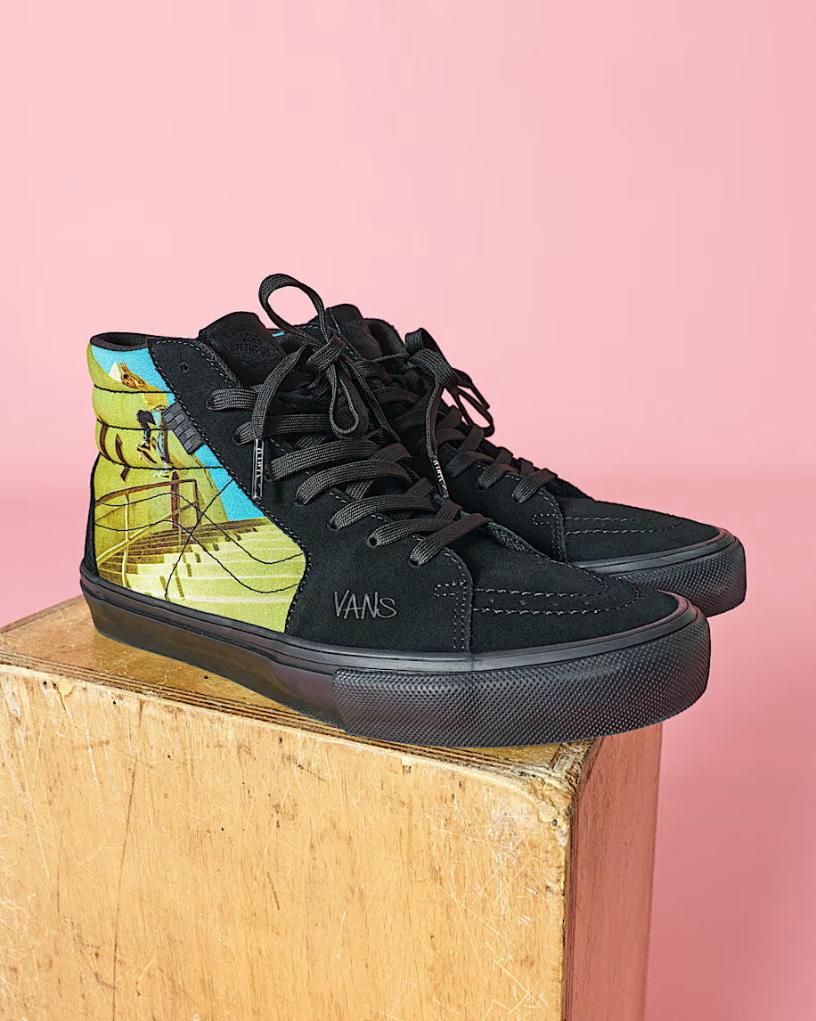 Skate Sk8 Hi Shoe By Atiba Blk/Multi