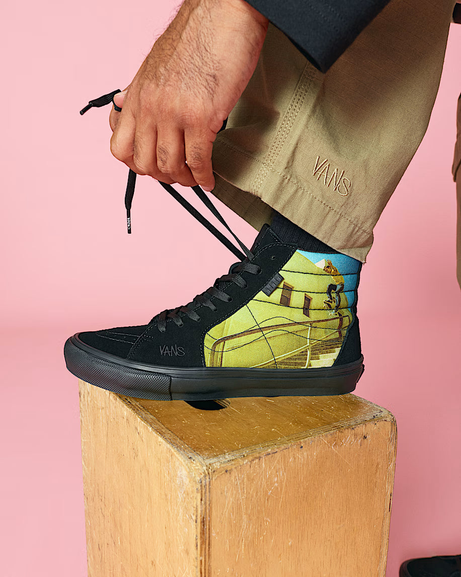 Skate Sk8 Hi Shoe By Atiba Blk/Multi