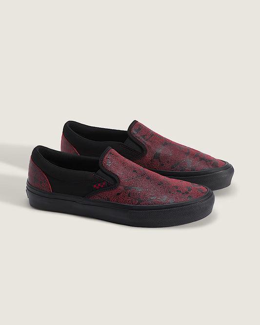 Skate Slip On Shoe Saw Red/Blk