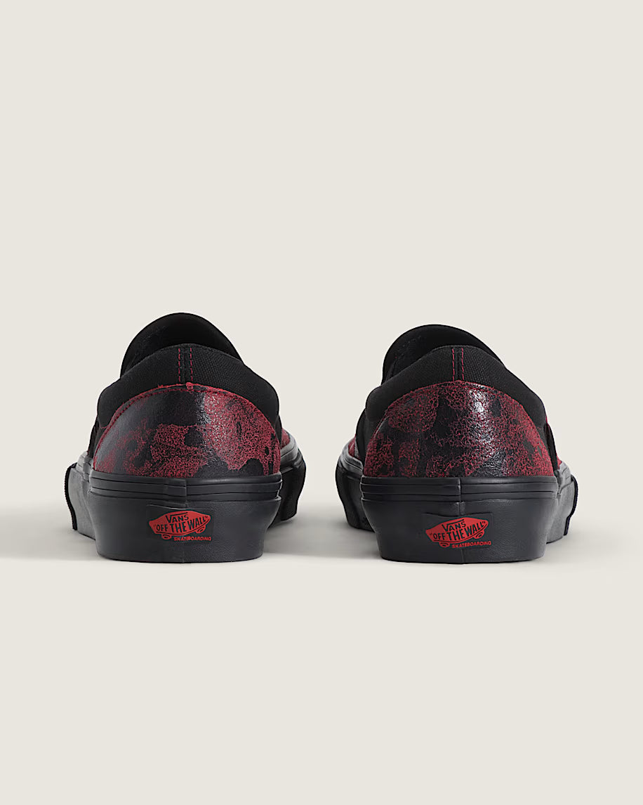 Skate Slip On Shoe Saw Red/Blk