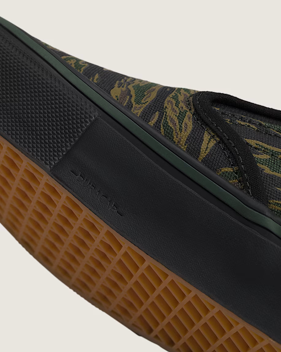 Skate Slip On Shoe Tiger Camo Grn/Blk CANVAS