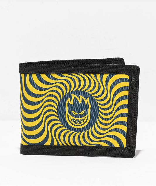 Bighead Swirl Wallet Blu/Ylw/Blk OS