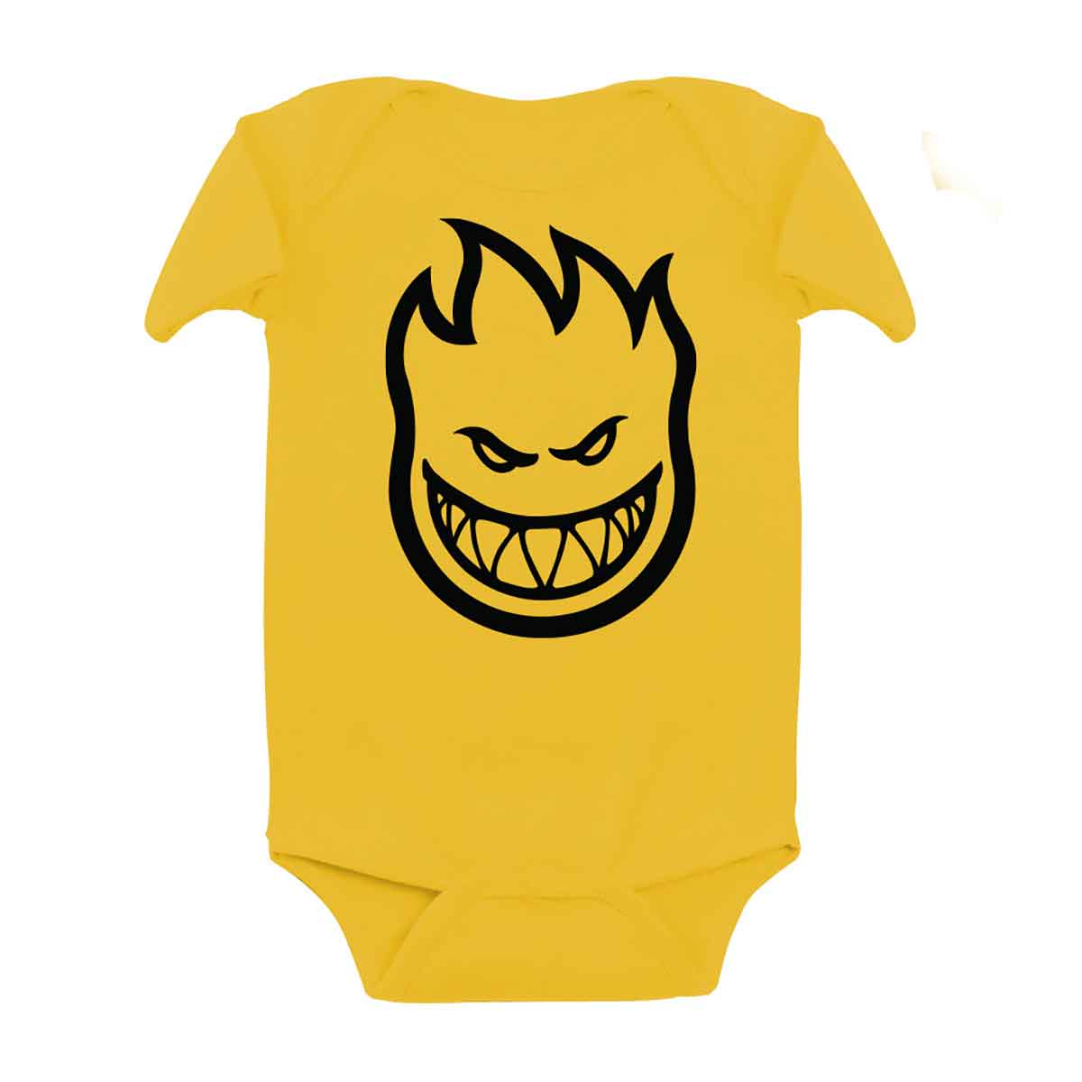 Bighead Infant Onesie BLK/YLW (size options listed)