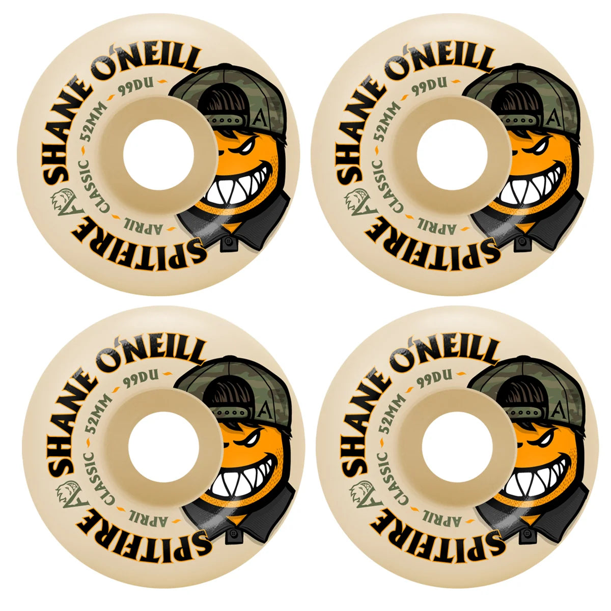 F4 99a April Shane O'Neill Classic Pro Wheels54mm