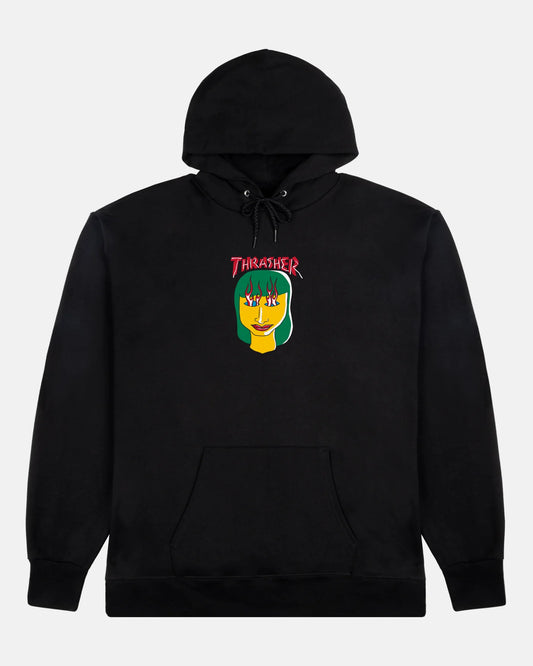 Talk Shit Pullover Hoodie Blk(size options listed)