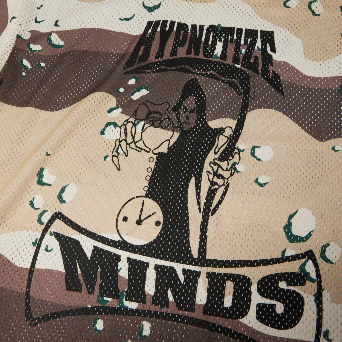 Huf Three 6 Mafia Football Jersey Camo