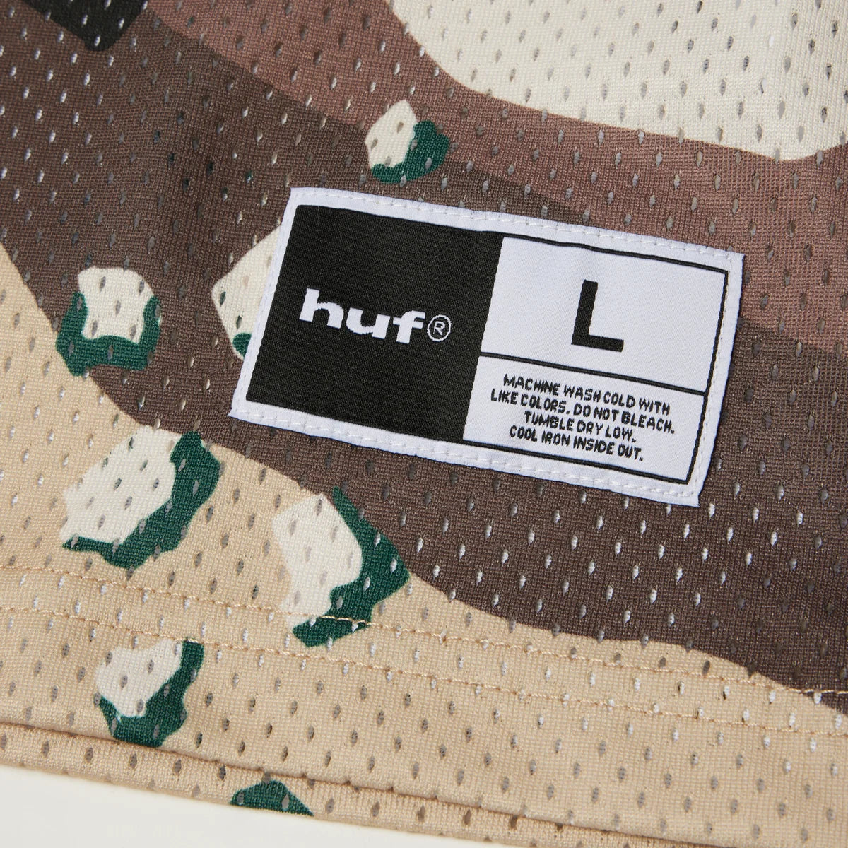 Huf Three 6 Mafia Football Jersey Camo