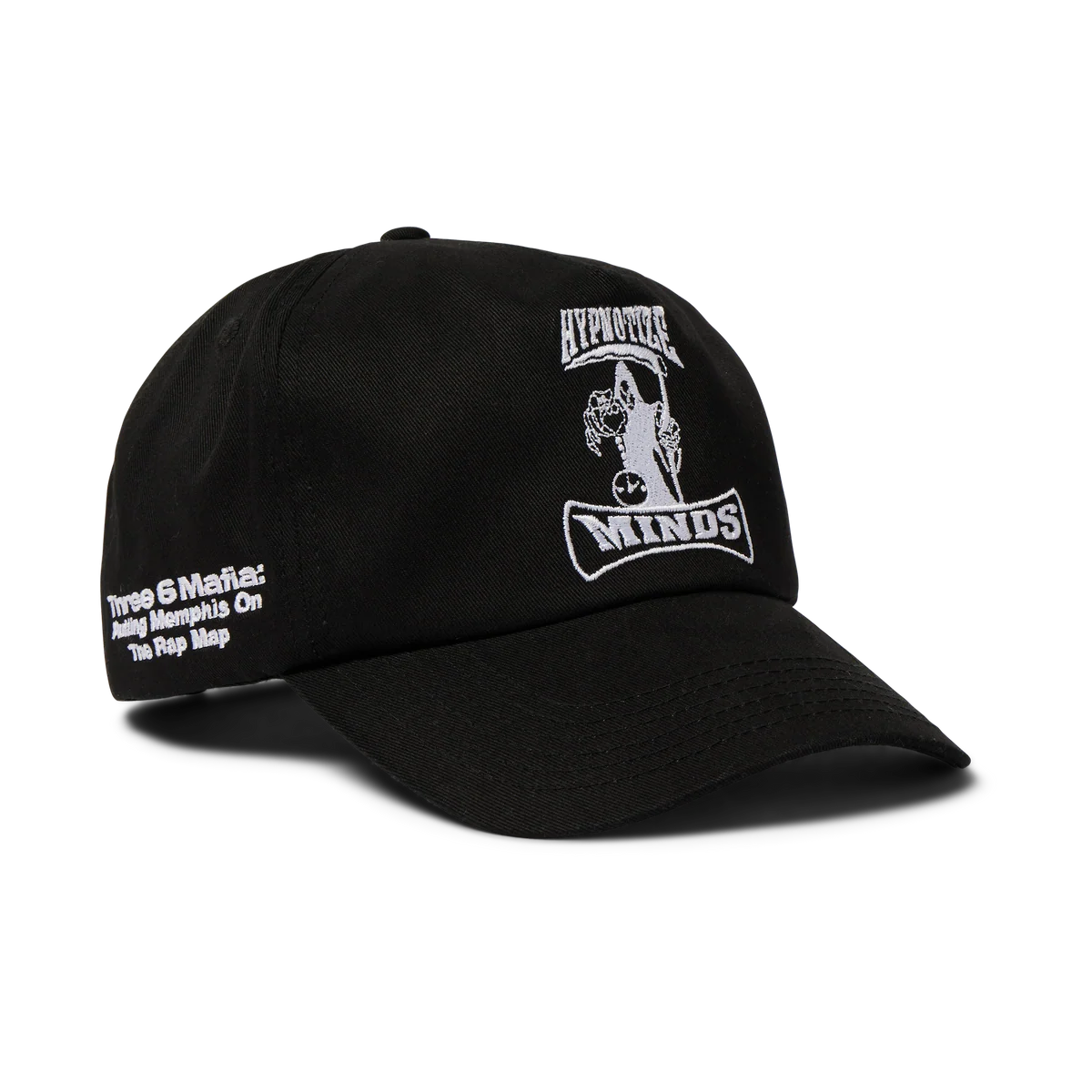 Huf X Three 6 Mafia Adjustable Snapback Hat Blk OS