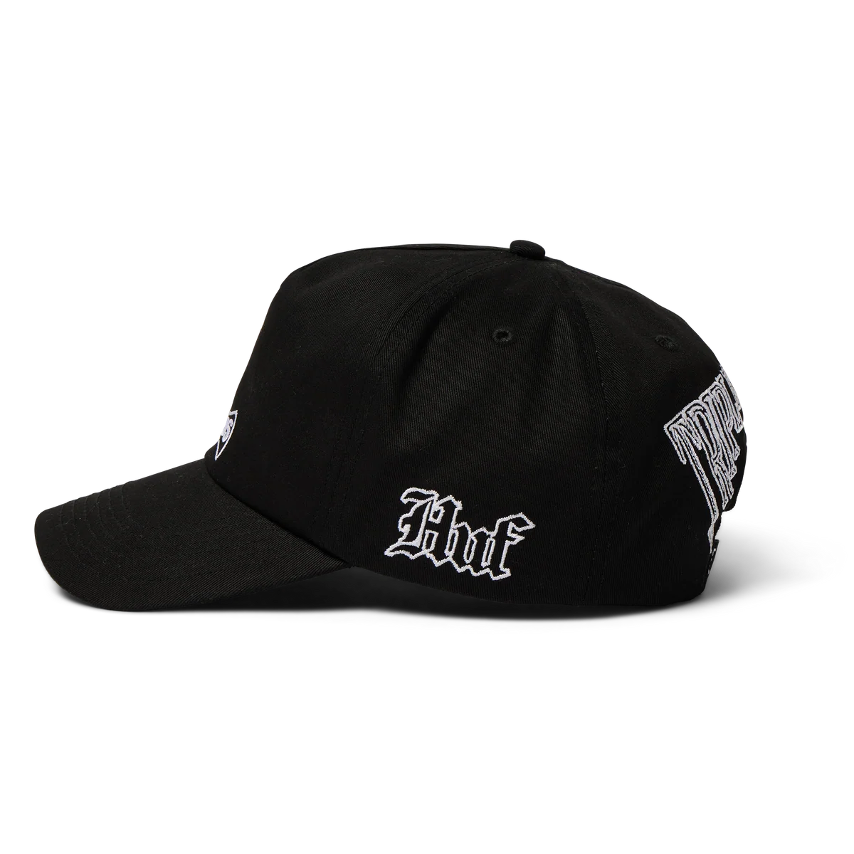 Huf X Three 6 Mafia Adjustable Snapback Hat Blk OS