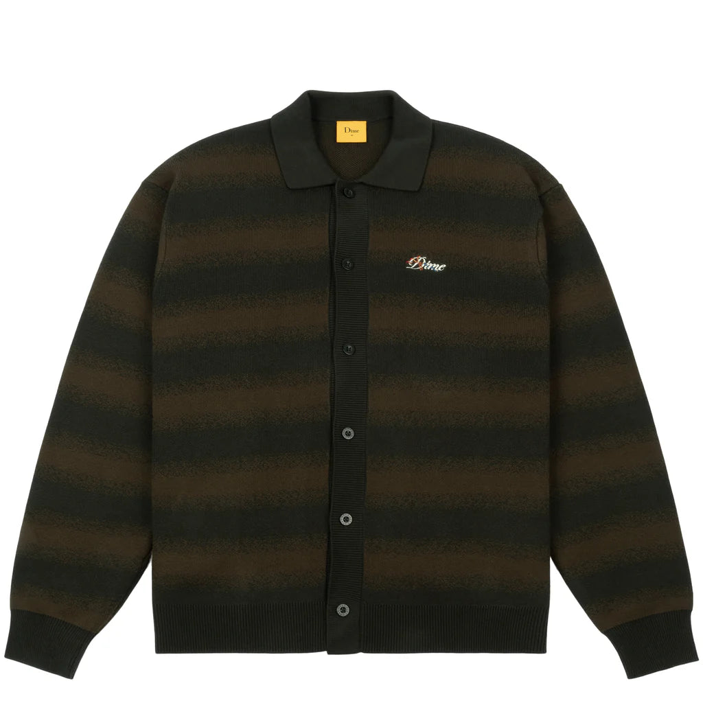 Haze Knit Buttondown Cardigan Sweater Olv(size options listed)