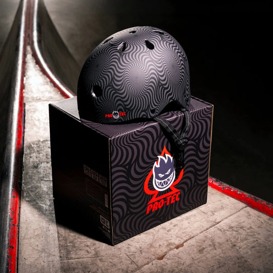 Low Pro Certified Helmet Spitfire Wheels Signature Edition BlkSwirl